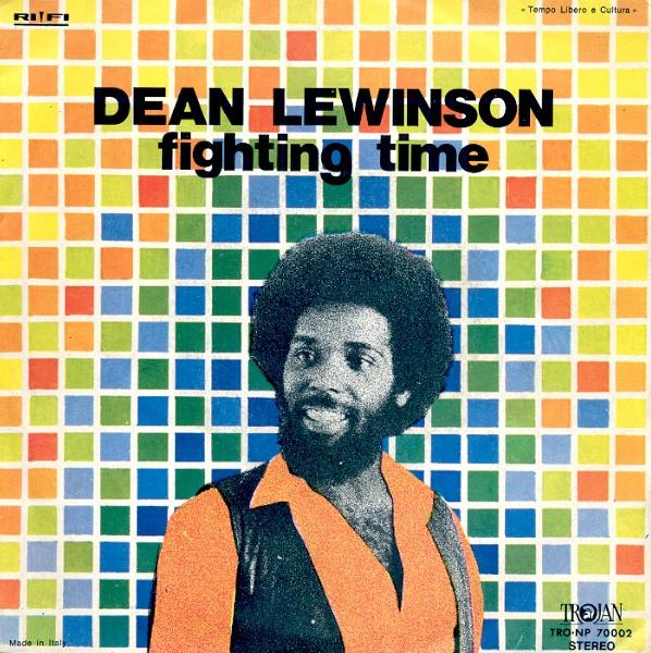 

7-дюймовая пластинка DEAN LEWINSON Fighting Time Morning Noon Night TRONP70002 TROJAN RECORDS 1976 Италия Регги Ска Даб Б/у