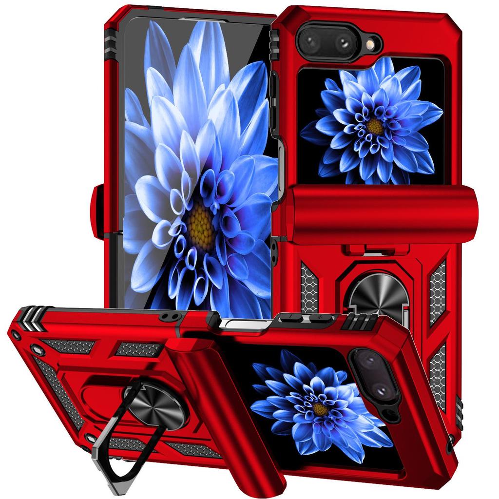 Samsung Z FLIP6 Stoßfeste Soldatenhülle: Stoßfeste & Rundum-Schutzhülle für FLIP5