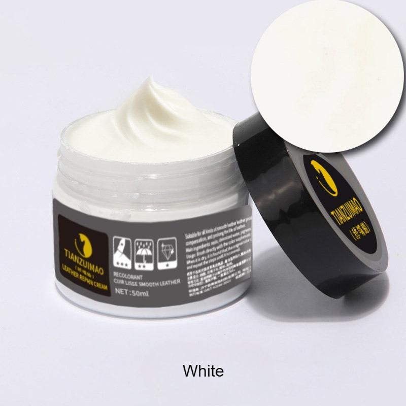 50ml zestaw kremów do naprawy skóry buty fotelik samochodowy Sofa płaszcze otwory Scratch Crack Restore naprawa kolor zestaw do pielęgnacji samochodu płynna skóra odnawianie skóry narzędzie do naprawy
