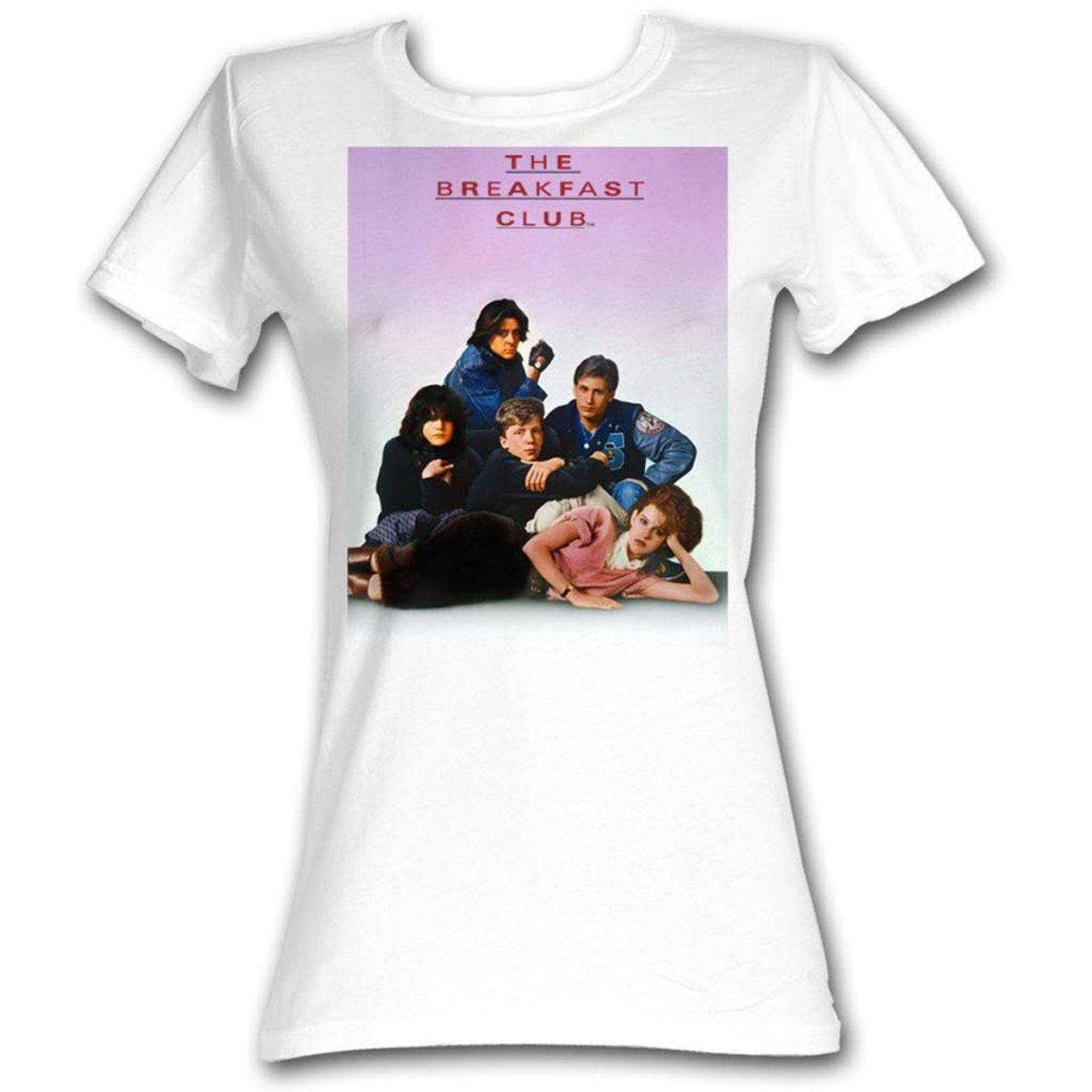 Breakfast Club Poster White Junior Women s T-Shirt M
