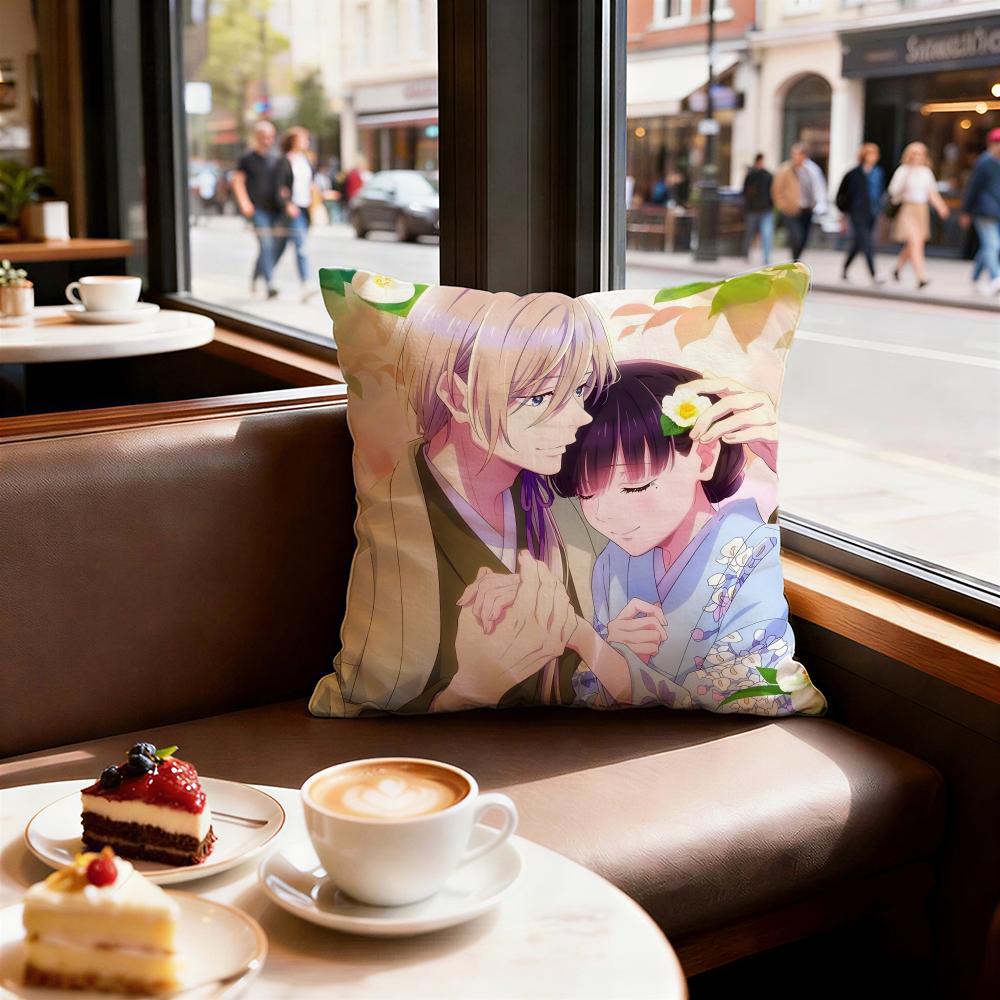 Anime My Happy Marriage Cushion Cover Decorative Cushions Covers Cover Sofa X Pillow Piece X X Pillowcase