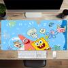 Spongebob Friends Adventure Large Gaming Mouse Pad Nonslip Rubber Base Waterproof Desk Mat For Office Pc Laptop