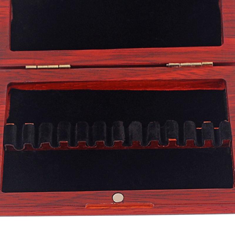 Oboe Reeds for Case Red Oboe Reeds Holder Storage Box Protector for Case for 10Pcs 12Pcs Oboe Reeds Protect Against Mois
