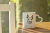 Laekenois Belgian Shepherd Dog - cup with a dog, adorable cup with a heart-shaped handle, universal gift from the Art-Dog brand