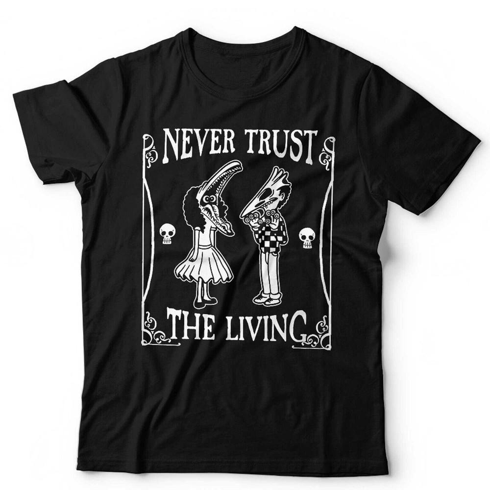 

Beetlejuice TShirt Never Trust The LivingUnisex and Kids Halloween Horror Retro 2XL