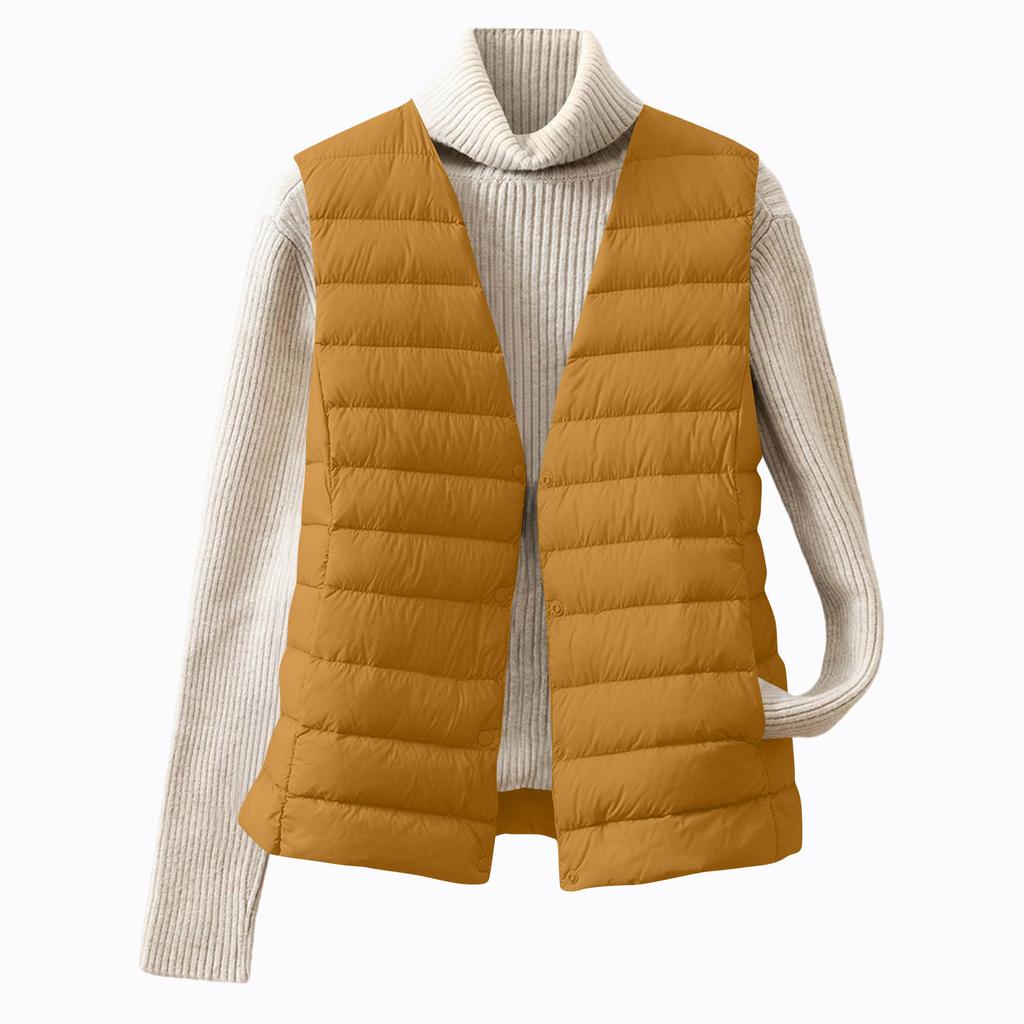 Women's Fashion Light Jacket Stand Collar Multicolor Zipper Button Coat