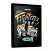 Minecraft Team Fighters Printed Framed Poster