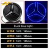 Car Front Grilled Star Emblem LED Illuminated Logo White Blue Red Light for Mercedes Benz W253 W204 W205 W213 Glc Gle W166 W176