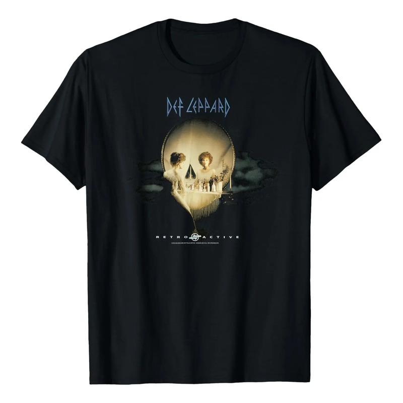 Camiseta Def Leppard Con Dise?o Retro Active Album, Unisex, S