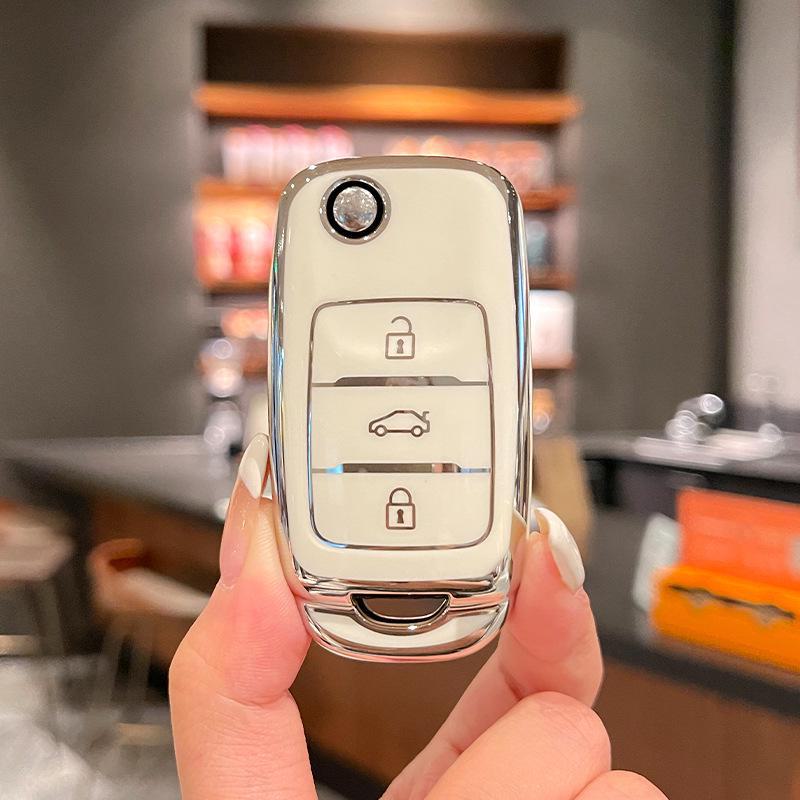 Changan CS75 Full Diamond Full Key Cover for CS55 Protective Shell Buckle.