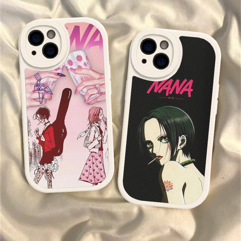 Anime Cool Nana Osaki Phone Case For iPhone 16 15 14 13 12 11 Pro Max Plus Shockproof Leather Cover