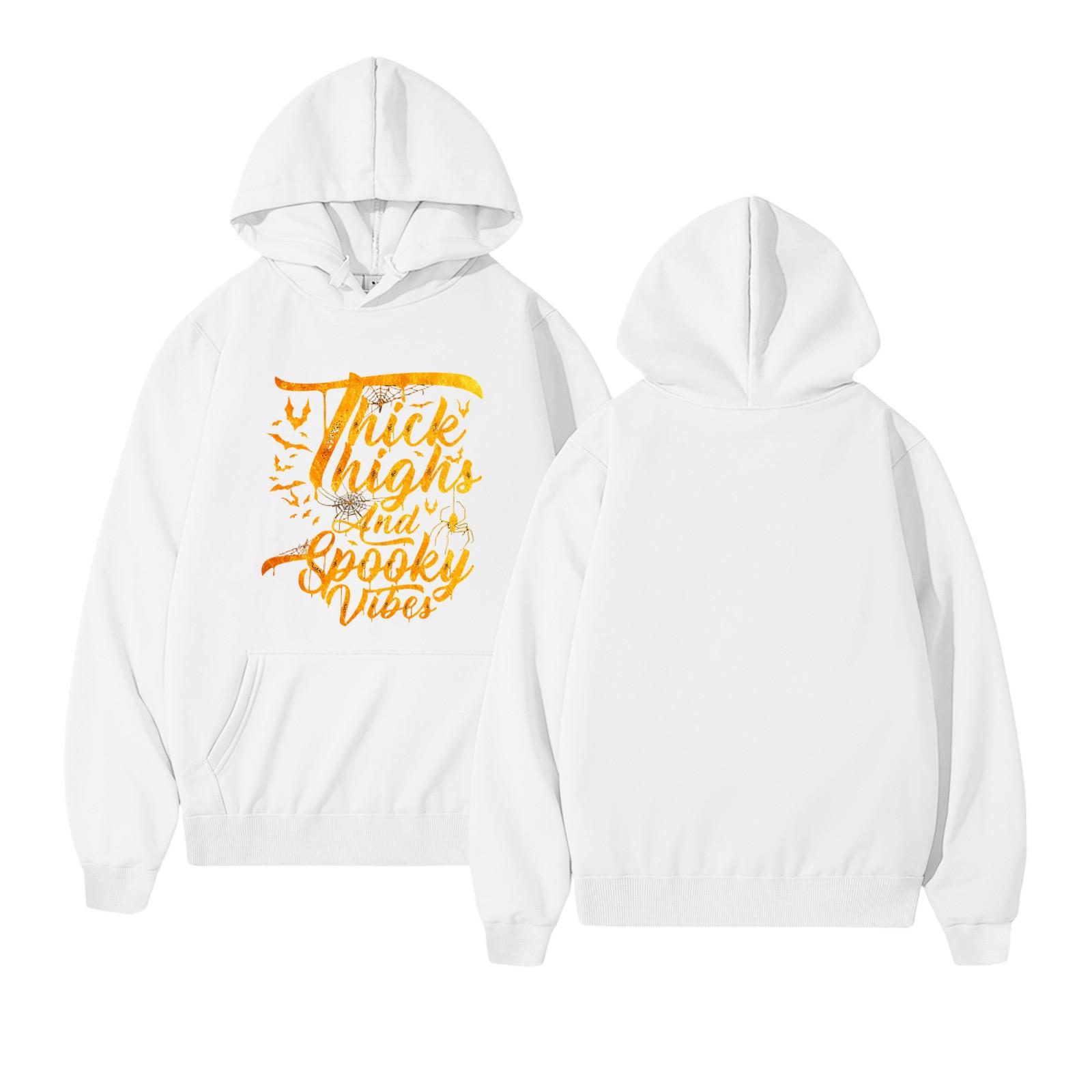 

Женские толстовки, осенняя мода, свитшоты с принтом, повседневная толстовка с длинным рукавом, свободная толстовка, осенняя толстовка S белый