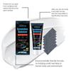 Homonth Car Scratch Repair Kit Gentle Cleaning, Scratch Removal, Anti-Stain, Paint Touch-Up and Scratch Repair Paste, Suitable for Cars 1 Set