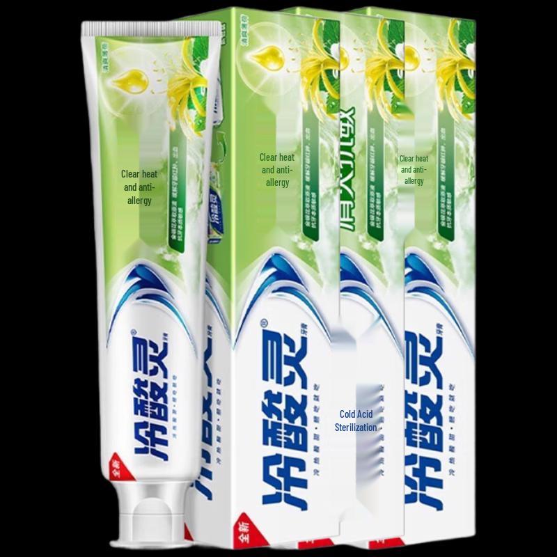 Leng Suan Ling Cool Mint Anti-Sensitive Toothpaste (3x180g)