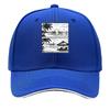 Tropical Beach Sunset Palm Tree Ocean Sailboat Sketch Sandwich Baseball Cap Unisex Women Sun Cap Outdoor Workouts Hat