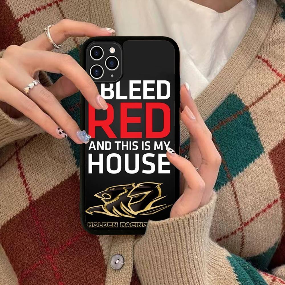 

Cool H-Holden Emblem Car For IPhone 17 16 15 14 13 12 11 Mini Pro Max Plus PC+TPU Back Phone Cover iPhone 12