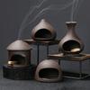 Ethnic Handmade Palo Santo Holder Vintage Craft Palo Santo Burning Tray Incense Accessories Purple Sand Incense Burner Yoga Room