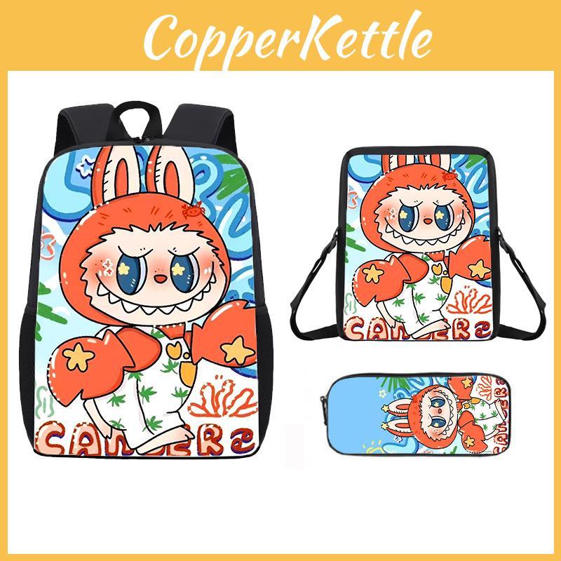 Cartoon Anime Shoulder Bag Pencil Case School Backpack For Children