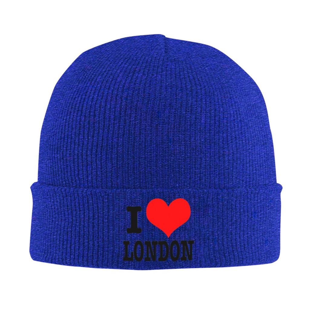 London UK England Warm Knitted Cap Hip Hop Bonnet Hat Autumn Winter Outdoor Beanies Hats for Men Women Adult