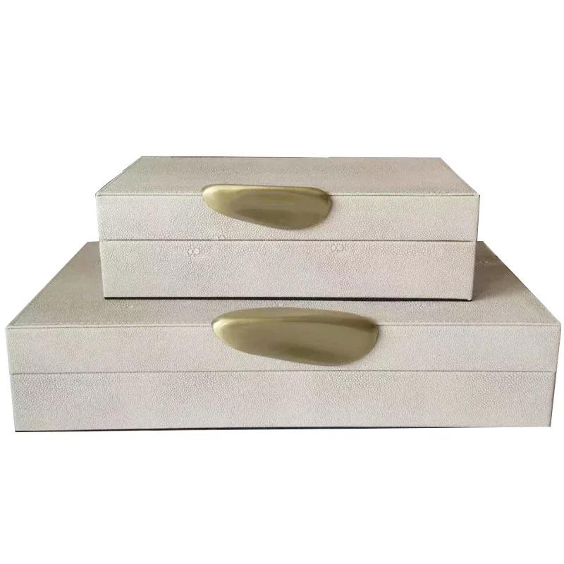 Große Schmuckschatulle mit Samt-Tablett-Organizer Tragbare Vitrine für Ringe Halsketten Armbänder Ohrringe - Aufbewahrungslösung für Accessoires