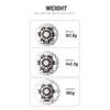 MANA 6 Bolt  Bicycle Float Disc Brake 160/180/203MM Steel Brake Edge for Heat Dissipation + Aluminum Alloy Inner Frame MTB Parts