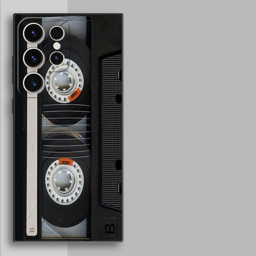 

Case for Samsung Galaxy S26 S24 Plus S10 S9 S23 S25 Ultra S21 FE Note 20 Ultra 8 9 10 S20 Funda Phone Cover Vintage Cassette Galaxy S9