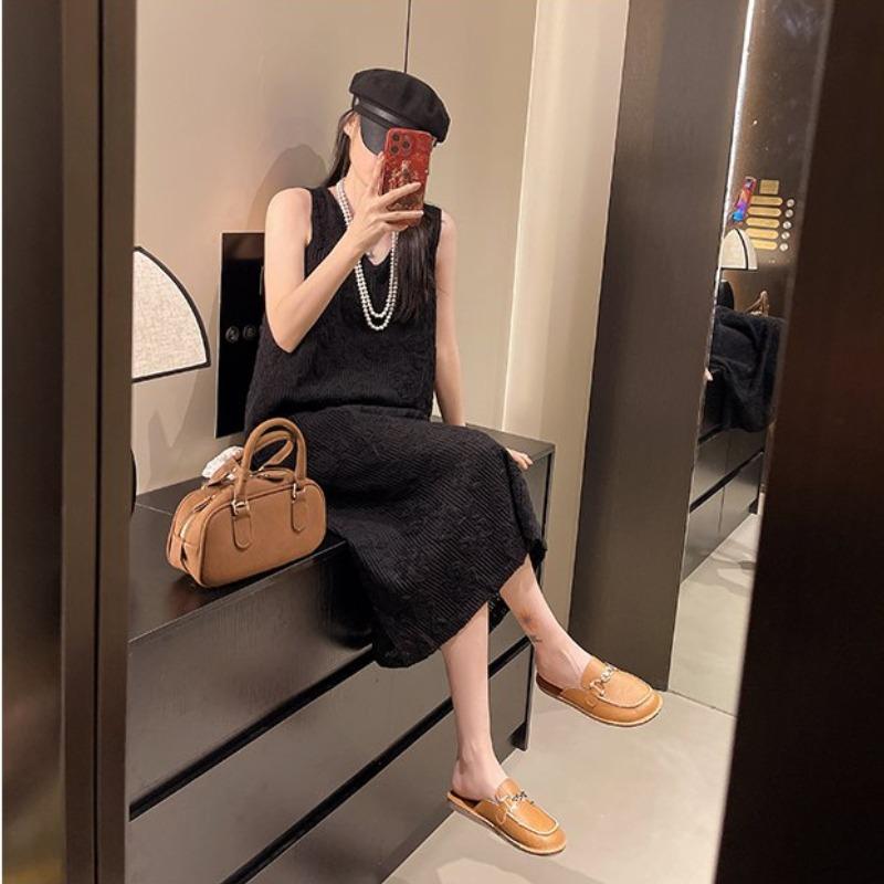 Fashion Fashionable Waterproof Ins Trendy Flats Women's Shoes 2025 Summer New Lazy Woman's Footwear Outer Wear