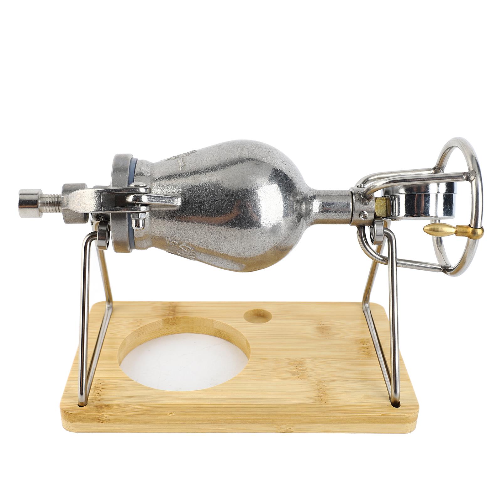 

Мини-попкорн-машина из нержавеющей стали 304, традиционный ручной аппарат для приготовления попкорна для дома