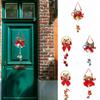 Door Ornament Christmas Pendant Christmas Decoration Gift Tree Pendant Santa Claus Small Bell Xmas Decor