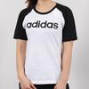 Adidas Round Neck Casual Short Sleeve T-Shirt Women Tops White DW7947