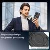 Capa Protetora de Câmera com Suporte para Samsung Galaxy S25 S24 S23 S22 S21 S20 Ultra FE Plus Para Magsafe Capa Fosca à Prova de Choque