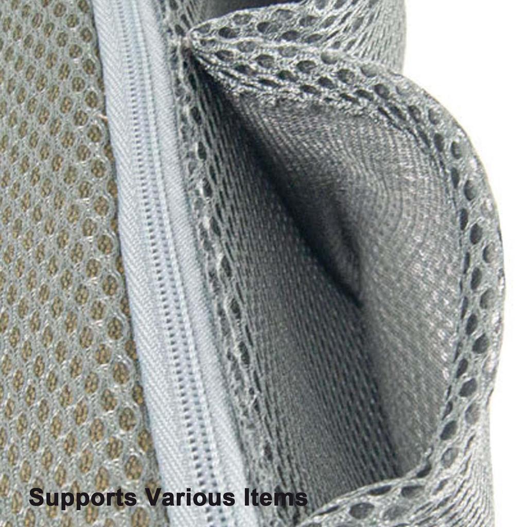 Back Seat Storage Organizer Breathable Automotive Interior Pocket Back Seat Storage Bag For Phone Pen Water Bottles Snacks