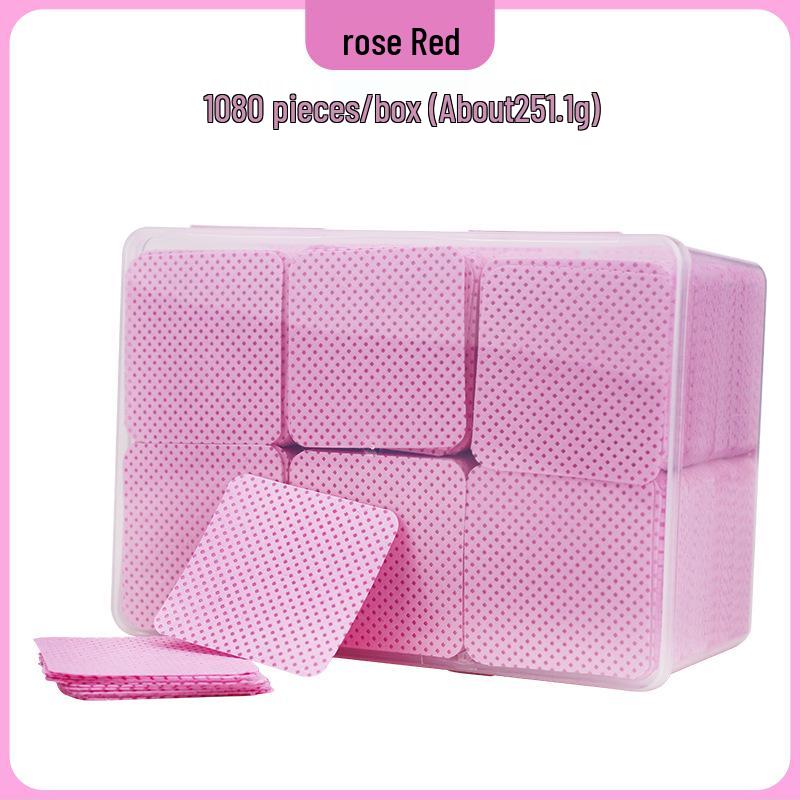 Lint-Free Nail Art and Eyelash Glue Cleaning Wipes