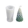 Weihnachtsbaum Duftkerze Gipsform für DIY Basteln Heimdekoration Kerzenherstellung Silikonform für Harz Seife Ton