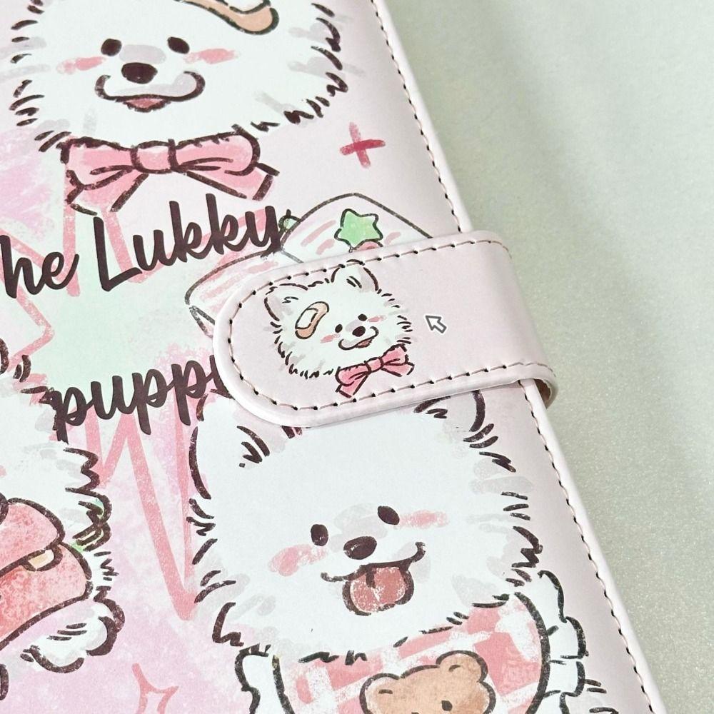 Puppy A5 Kpop Idol Photo Album PU Leather Small Card Book Fashion Photocard Binder