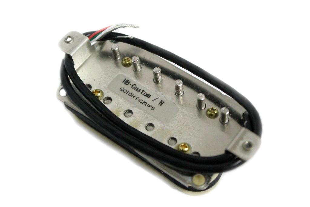 Made In Japan Humbucker Pickup Neck Cream Color [GOTOH Pickups] HB-Custom (Front) GTPU-HB-CTM-CRM-N