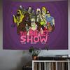 The BBig Lez SShowS Tapestry House Bedroom Living Bar Garden Microfiber Decoration Background Art Custom Banner