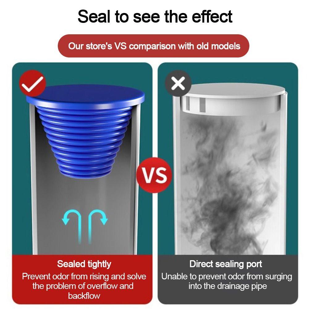 Conical Shape Water Pipe Plug Silicone Hole Sealing Plugs Bathroom Accessories