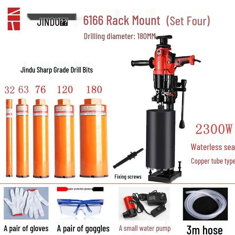 High-Power Handheld and Desktop Diamond Core Drill for Concrete Engineering