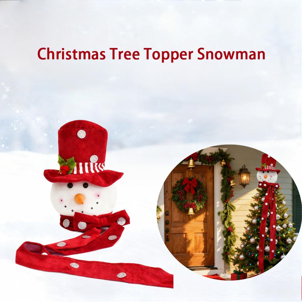 Christmas Snowman Figurines New Christmas Decorations Snowman Christmas Tree Star Ornaments Christmas Decor Top Items Home T7P8