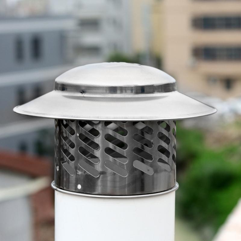 Sturdy Stainless Steel Rain Hat Chimney Covers for Weather Protective and Easy Installation In Residential Building