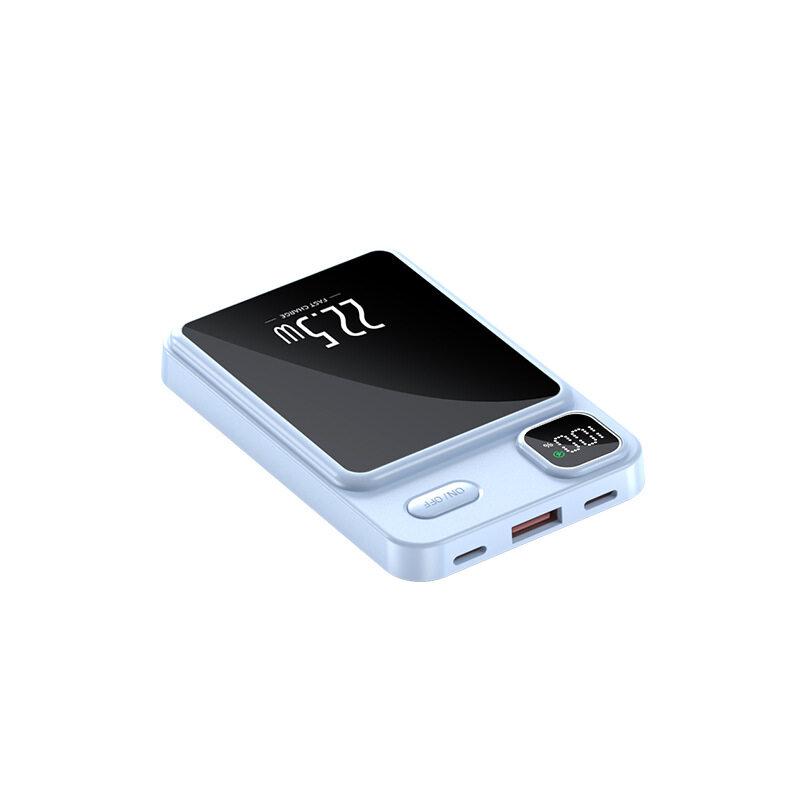 30000mAhMini Power Bank Magnetic 22.5W Super Fast Charging Qi PD20W Wireless Charger Powerbank For iPhone 15 Samsung Xiaomi
