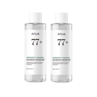 Heartleaf 77% Soothing Toner 250 Ml – “Buy 1 Get 1 Free” Double Pack