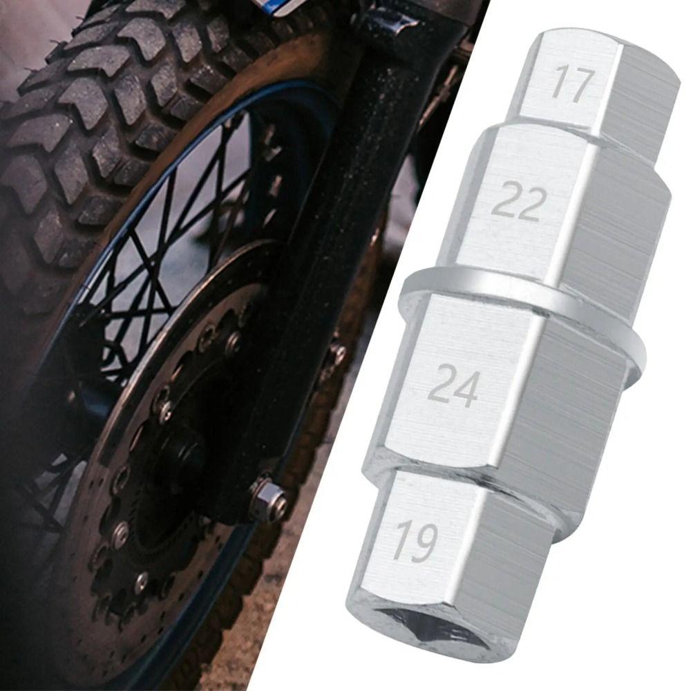 Anti-Rust Wheel Removal Tool 17/19/22/24mm Sockets Front Axle Hex Wrench Repair Tool