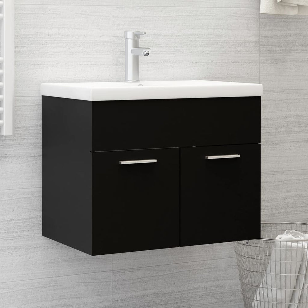 Armoire d'évier avec lavabo intégré  Aggloméré