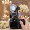 Ak-R11 Dome Diffuser Replacement Soft And Bright Light Effect Magnetic Dome Diffuser Adsorption Round Flash Head For V1/S-R2
