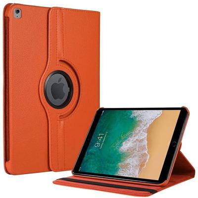 Protective Case - BOOLING - for iPad Air 3 / for iPad Pro 10.5" - 360° Rotating - Orange - Synthetic Leather