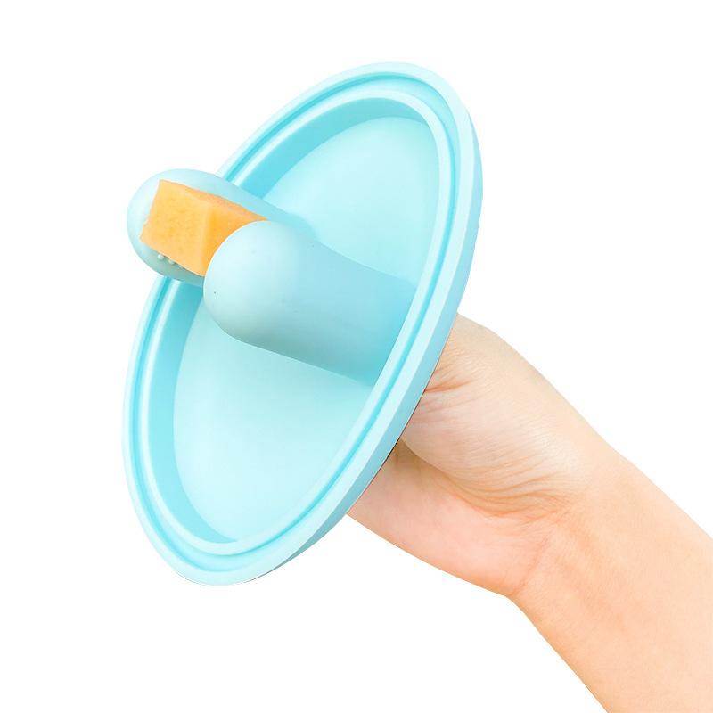 Foldable Silicone Snack Box with Lid, Leak-Proof & Easy Clean for Nuts, Fruits, Lunch On-the-Go