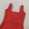 Elegant Beaded Spaghetti Strap Bandage Dress - Sexy, Formal Party Wear