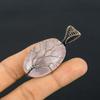 Rose Quartz Jewelry, 999 Copper Wire Wrapped Pendant Handmade Gemstone Jewelry, Gifts For Wife Brand New Pendant
